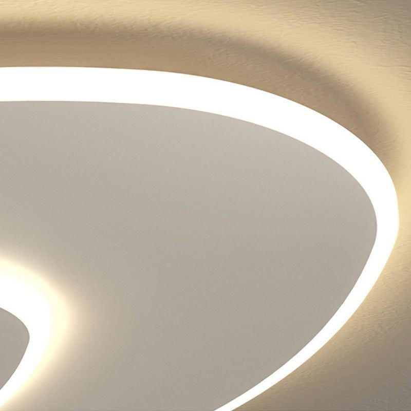 Iluminación de techo de triángulo doble con montaje empotrado