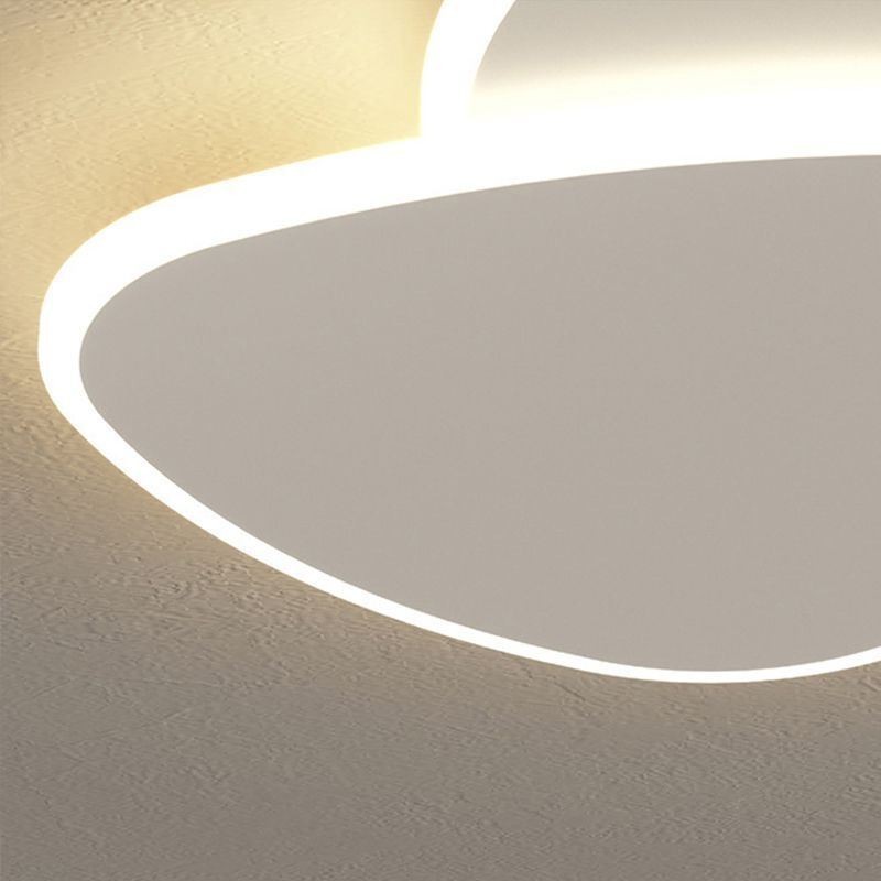 Iluminación de techo de triángulo doble con montaje empotrado