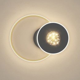 Lámpara de techo minimalista empotrada para decoración del hogar