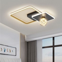 Luminaria de techo decorativa para el hogar con montaje empotrado