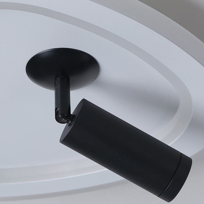 Lámpara de techo acrílica triangular empotrada