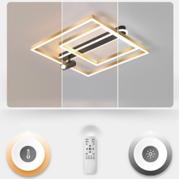 Lámpara de techo acrílica minimalista empotrada