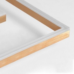 Lámpara de techo acrílica minimalista empotrada