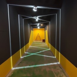 Aplique de pared moderno con luz de barra