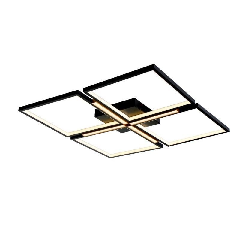 Lámpara de techo cuadrada empotrada de acrílico decorativa