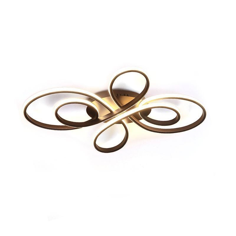 Lámpara de techo empotrada con nudo chino moderno