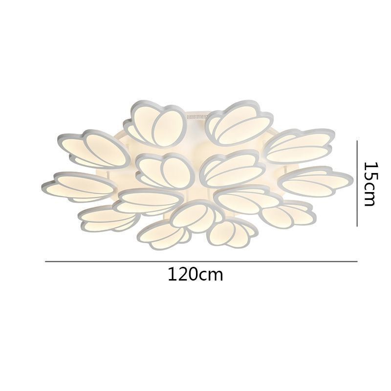 Lámpara de techo empotrada moderna Tulip, iluminación decorativa
