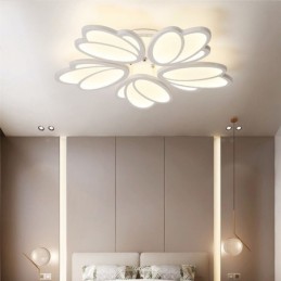 Lámpara de techo empotrada moderna Tulip, iluminación decorativa