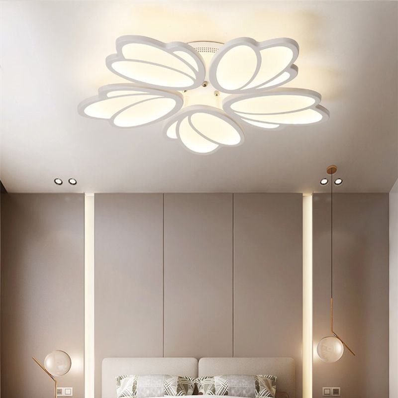Lámpara de techo empotrada moderna Tulip, iluminación decorativa