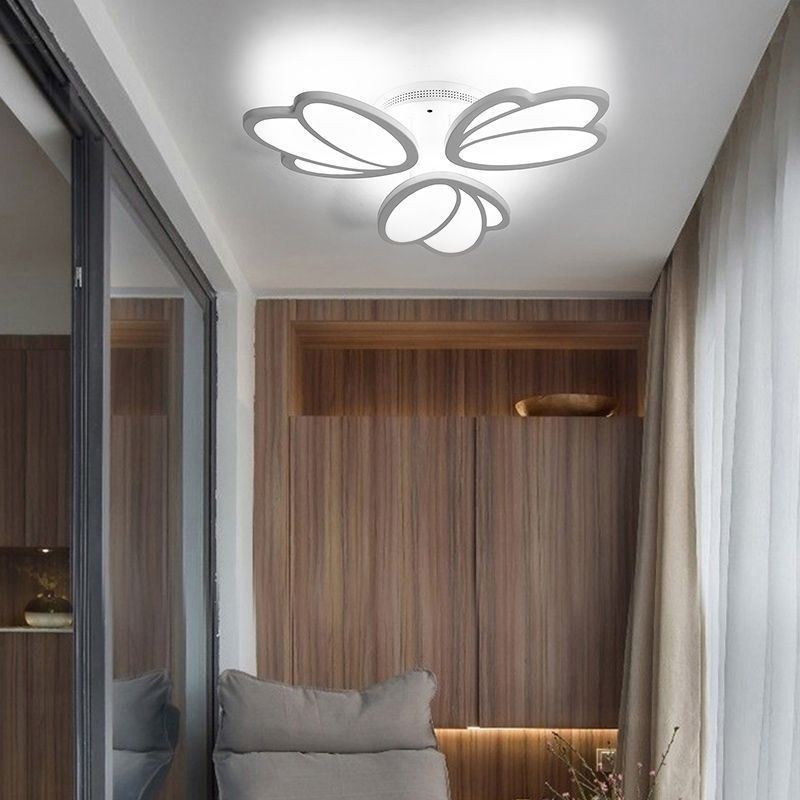 Lámpara de techo empotrada moderna Tulip, iluminación decorativa