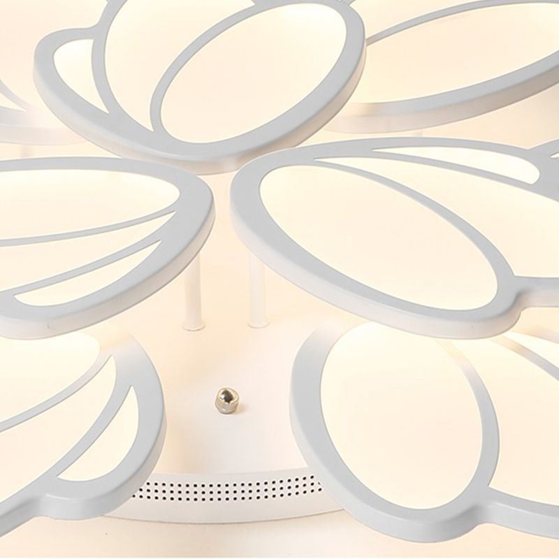 Lámpara de techo empotrada moderna Tulip, iluminación decorativa