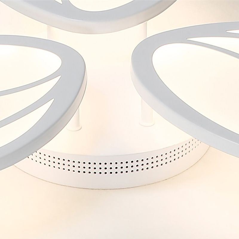 Lámpara de techo empotrada moderna Tulip, iluminación decorativa