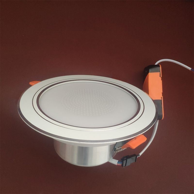 Lámpara de techo inteligente con altavoz y música Bluetooth para teléfono móvil