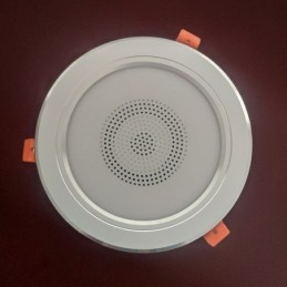 Lámpara de techo inteligente con altavoz y música Bluetooth para teléfono móvil