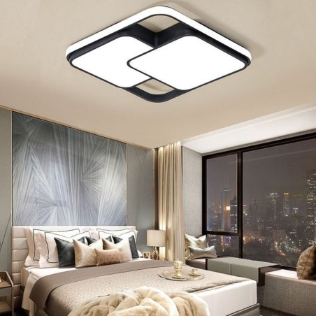 Lámpara de techo empotrada geométrica moderna, luz decorativa acrílica Lámpara de techo empotrada geométrica moderna, luz decorativa acrílica