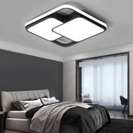 Lámpara de techo empotrada geométrica moderna, luz decorativa acrílica