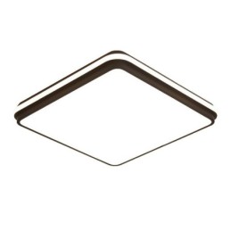 Lámpara de techo empotrada cuadrada minimalista, iluminación acrílica moderna