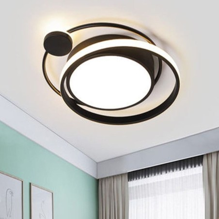 Lámpara de techo empotrada circular contemporánea Lámpara de techo empotrada circular contemporánea
