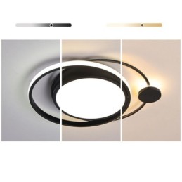 Lámpara de techo empotrada circular contemporánea