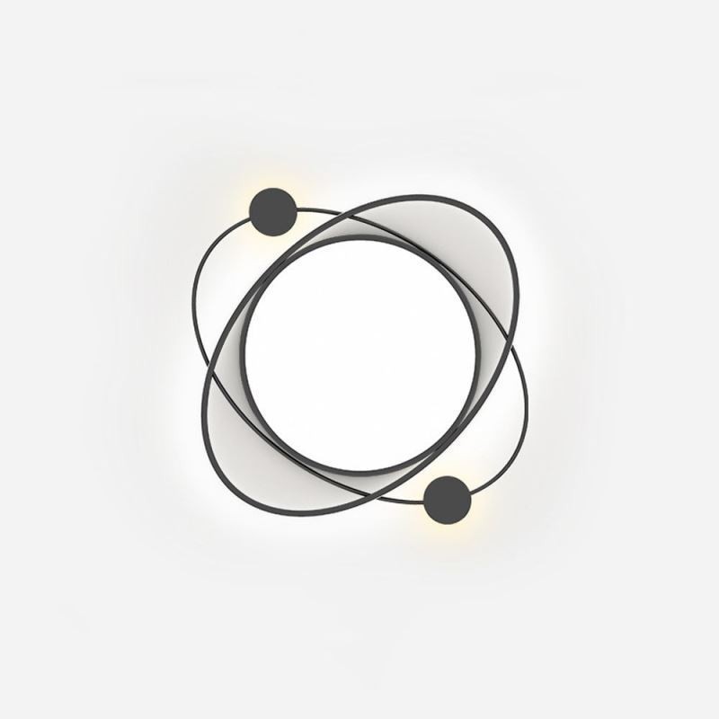 Lámpara de techo moderna Planet, lámpara de techo empotrada