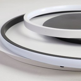 Lámpara de techo empotrada redonda irregular