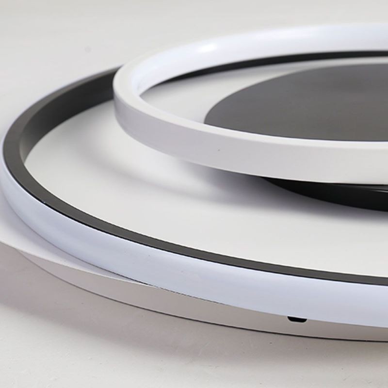 Lámpara de techo empotrada redonda irregular