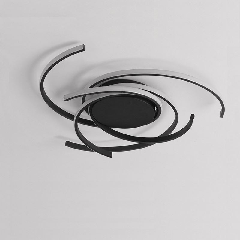 Lámpara de techo empotrada de acrílico moderna, iluminación decorativa creativa