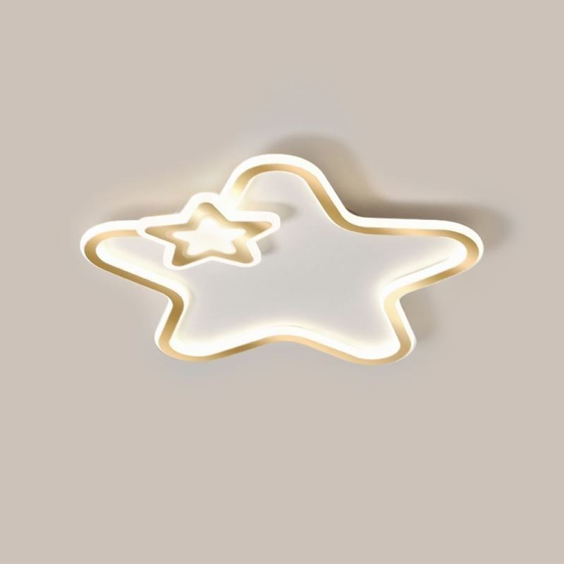 Lámpara de techo Creative Star empotrada Golden Star