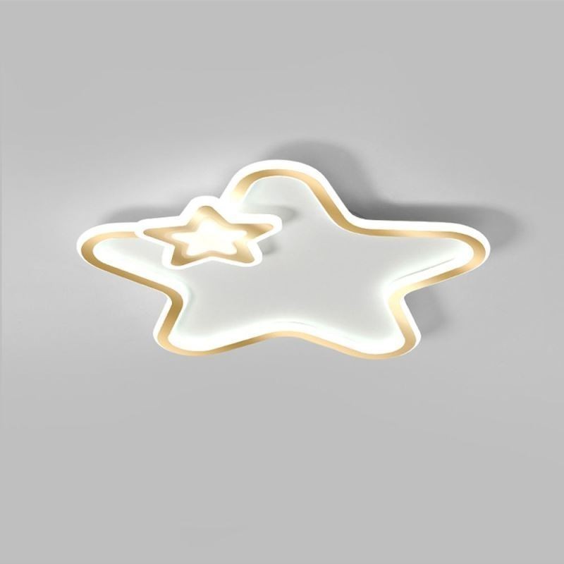 Lámpara de techo Creative Star empotrada Golden Star