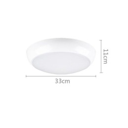 Lámpara de techo redonda empotrada creativa, iluminación para el hogar.
