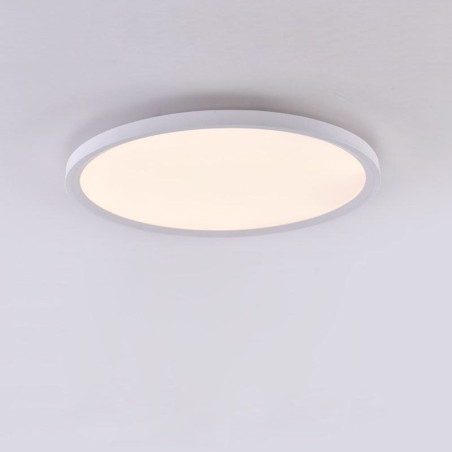 Lámpara de techo redonda nórdica empotrada superfina de aluminio, iluminación redonda Lámpara de techo redonda nórdica empotrada superfina de aluminio, iluminación redonda