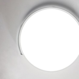 Lámpara de techo circular empotrada sencilla y moderna