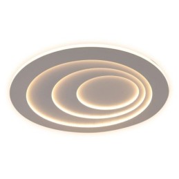 Lámpara de techo moderna empotrada con forma de gota de agua para terraza, iluminación lateral