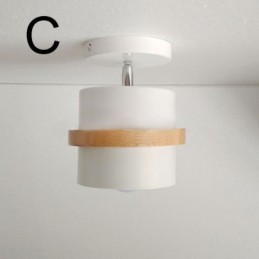 Lámpara de techo cromática con foco redondo Macaron (una luz)