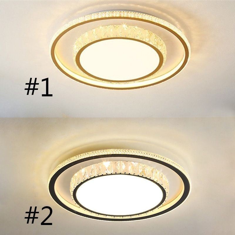 Lámpara de techo de cristal creativa