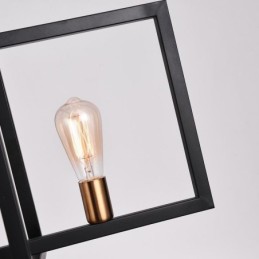 Lámpara colgante de 4 luces estilo industrial Lightingway