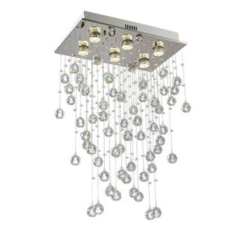 Lámpara de techo empotrada de cristal moderna