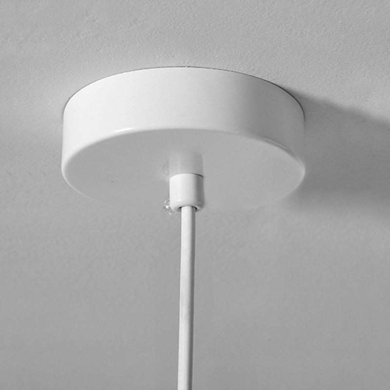 Lámpara colgante de resina, lámpara de techo sencilla