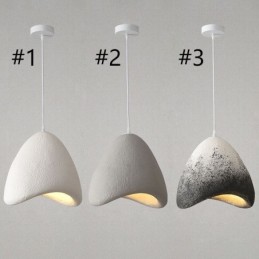 Lámpara de techo de resina decorativa colgante