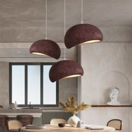 Lámpara colgante de resina Lámpara colgante minimalista