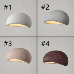Lámpara colgante de resina Lámpara colgante minimalista