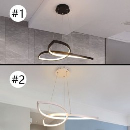 Lámpara colgante minimalista Clover Lámpara de techo