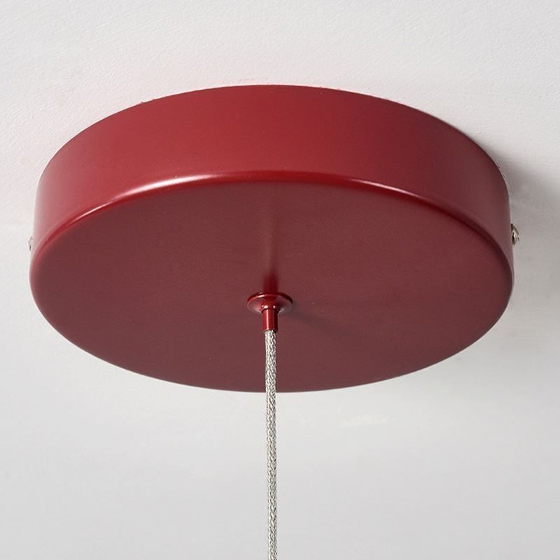 Lámpara de techo moderna nórdica dúplex circular en forma de U.