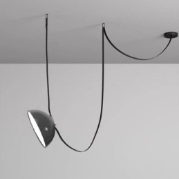 Lámpara colgante con forma de cinturón, estilo europeo simple Wabi Sabi, lámpara de techo con forma de cinturón