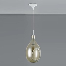 Lámpara colgante artística moderna y sencilla de una luz