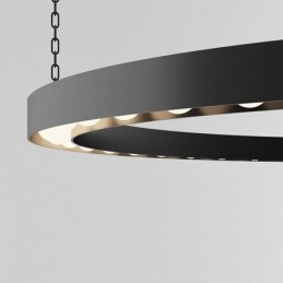 Lámpara colgante americana de hierro forjado retro con decoración de techo