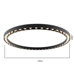 Lámpara colgante americana de hierro forjado retro con decoración de techo
