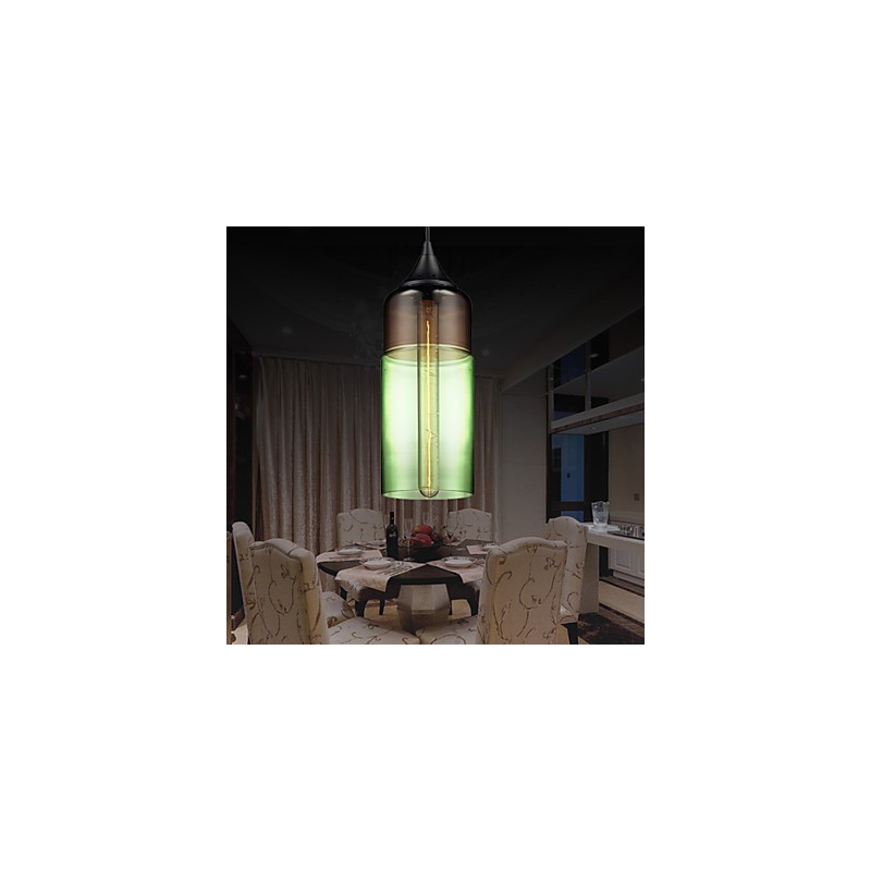 Lámpara de araña estilo mini moderna contemporánea de metal