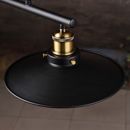 Lámpara de araña de metal moderna de estilo mini contemporáneo