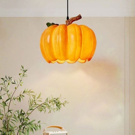 Lámpara colgante de calabaza retro japonesa, luces de techo creativas Lámpara colgante de calabaza retro japonesa, luces de techo creativas